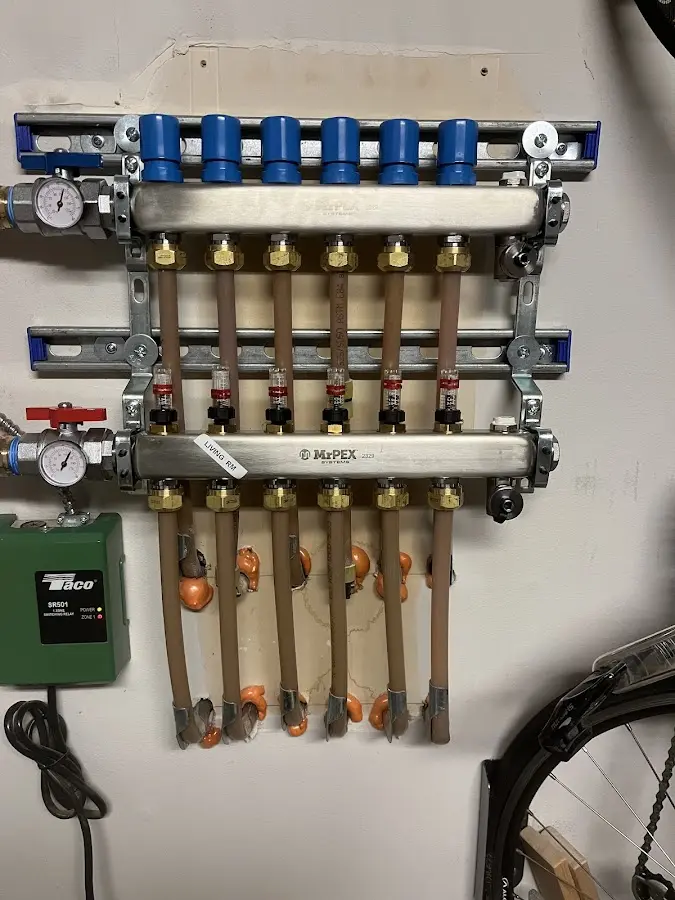 Plumber performing Leak Detection at a residential property in Sonoma